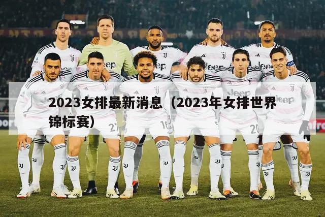 2023女排最新消息（2023年女排世界锦标赛）